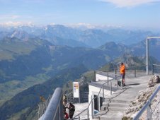Auf dem Gipfel des Säntis
